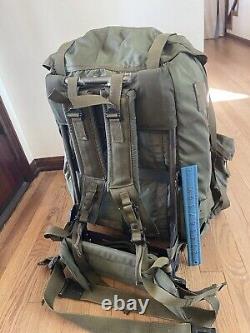 US Army USGI Military Alice LC-1 Large OD Green Combat Field Pack With Metal Frame