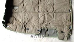 US Army Vtg Jeep Military Vehicle MB, M38, M38a1 Padded Winter Canvas Hood Cover