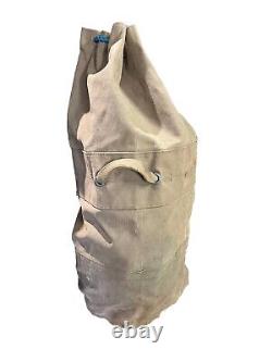 US Army WW2 Coal Kit Bag 2 Bushel Sack Military Surplus