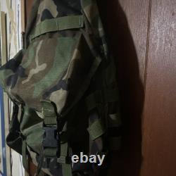 US Army Woodland Patrol Pack BDU M81 Camo Assault Backpack Complete With Straps