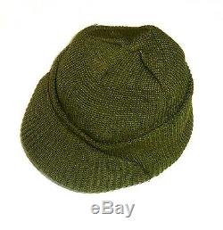 US Army Wool Military Jeep Cap Hat