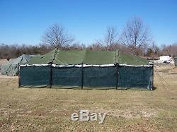 US MILITARY 18x36 MGPTS TENT HUNTING CAMPING CANOPY EVENT DEER CAMP ARMY