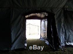 US MILITARY 18x36 MGPTS TENT WITH VESTIBULE DOOR HUNTING CAMPING SURPLUS -ARMY