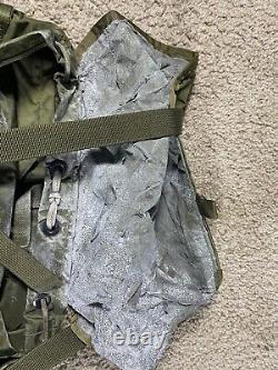 US MILITARY Army ALICE Combat Field Pack MEDIUM Complete Straps And Frame EUC