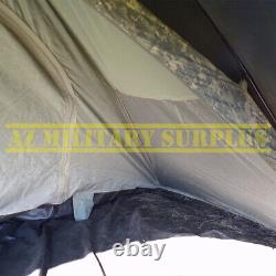 US MILITARY ONE MAN TENT IMPROVED COMBAT SHELTER WithPOLES, STAKES & POUCH GOOD