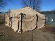 Us Military Surplus 18x18 Mgpts Tent Army- Tent Is More Used Tan -some Damage