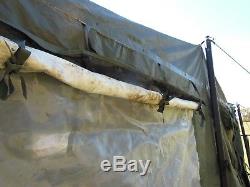 US MILITARY SURPLUS 18x18 MGPTS TENT HUNTING CAMPING+ FLOOR ARMY TRUCK TRAILER
