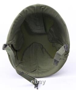 US Military Army Combat Helmet with Insert Cover Vintage Olive Drab Green Surplus