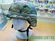 Us Military Army Nato Combat Vintage Helmet Withcover Padding/chin Strap Medium