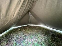 US Military Army Shelter Half Tent Pup 2-Man Green GI