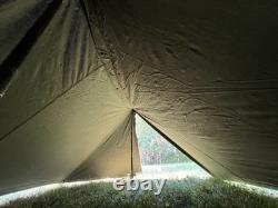 US Military Army Shelter Half Tent Pup 2-Man Green GI