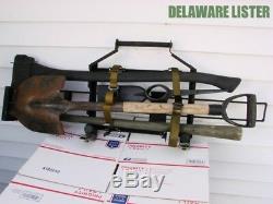 US Military Army Truck Humvee M998 Pioneer Tool Carry/Mount Rack Pick Axe Shovel