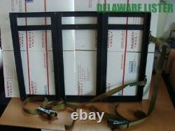 US Military Army Truck Humvee Triple 3 Ammo Box/Can Mount Holder withStraps NEW