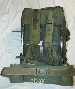 US Military Army USMC LC2 Medium Alice Field Pack Frame Straps Kidney Pad & Belt