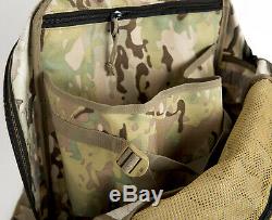 US Military FILBE Assault Pack with Pouch, Army Tactical Backpack Multicam