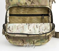 US Military FILBE Assault Pack with Pouch, Army Tactical Backpack Multicam