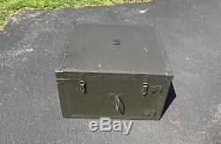 US Military Field Desk Army Surplus Storage Cabinet Table USGI 7 Drawer Case
