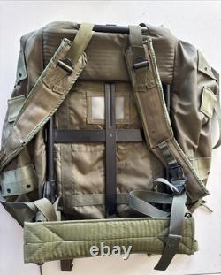 US Military Field Pack Combat Nylon LC-1 LARGE BDU Ruck Army Olive Green CLEAN