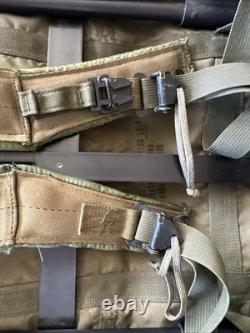 US Military Field Pack Combat Nylon LC-1 LARGE BDU Ruck Army Olive Green CLEAN