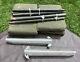 Us Military Gi Personal Army Pup (2) Half 1/2 Tent Shelter With Poles And Stakes