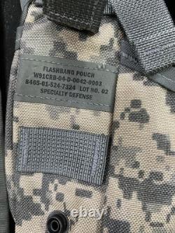 US Military MOLLE II ACU Tactical Gear Lot Field Utility Pouches Army Surplus