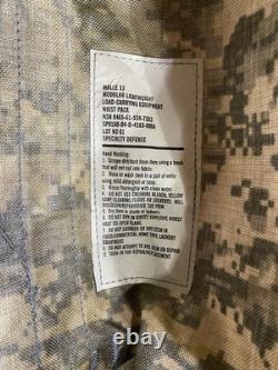 US Military MOLLE II ACU Tactical Gear Lot Field Utility Pouches Army Surplus