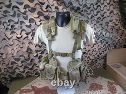US Military MOLLE II FLC Vest MultiCam with M4 Mag Pouches & IFAK Insert Surplus