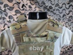 US Military MOLLE II FLC Vest MultiCam with M4 Mag Pouches & IFAK Insert Surplus