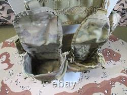 US Military MOLLE II FLC Vest MultiCam with M4 Mag Pouches & IFAK Insert Surplus
