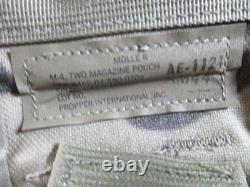 US Military MOLLE II FLC Vest MultiCam with M4 Mag Pouches & IFAK Insert Surplus