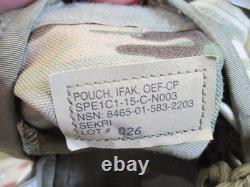 US Military MOLLE II FLC Vest MultiCam with M4 Mag Pouches & IFAK Insert Surplus