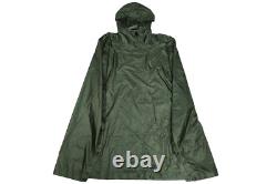 US Military OD Green Wet Weather Poncho Liner Waterproof Woodland Camo Army Tarp