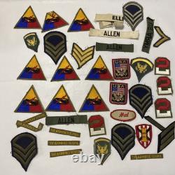 US Military Patch Lot US Army Vintage Patch Lot