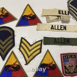 US Military Patch Lot US Army Vintage Patch Lot