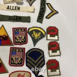 US Military Patch Lot US Army Vintage Patch Lot
