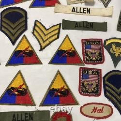 US Military Patch Lot US Army Vintage Patch Lot