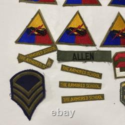US Military Patch Lot US Army Vintage Patch Lot