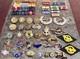 Us Military Patch Medals Buttons Lot Army Navy Air Force Memorabilia Collection