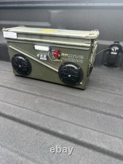 US Military Surplus Army Issue Steel Ammo Can 120mm PA-154 Bluetooth Speaker