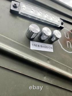 US Military Surplus Army Issue Steel Ammo Can 120mm PA-154 Bluetooth Speaker