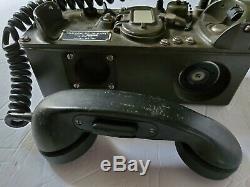 US Military Surplus Army Radio Field Telephone/Phone TA-312/PT Vintage