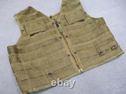 US Military Surplus CMU-36/P Survival Vest Tactical Mesh Molle Gear USMC Coyote