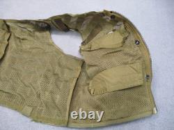 US Military Surplus CMU-36/P Survival Vest Tactical Mesh Molle Gear USMC Coyote