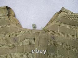 US Military Surplus CMU-36/P Survival Vest Tactical Mesh Molle Gear USMC Coyote
