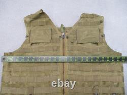 US Military Surplus CMU-36/P Survival Vest Tactical Mesh Molle Gear USMC Coyote