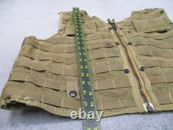 US Military Surplus CMU-36/P Survival Vest Tactical Mesh Molle Gear USMC Coyote