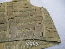 US Military Surplus CMU-36/P Survival Vest Tactical Mesh Molle Gear USMC Coyote