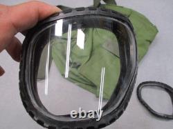 US Military Surplus M40 Series Gas Mask Respirator with Bag & Outserts Size LG