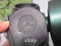 US Military Surplus M40 Series Gas Mask Respirator with Bag & Outserts Size LG