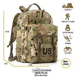 US Military Surplus Molle II 3 Day Assault Pack Army Tactical Backpack Multicam